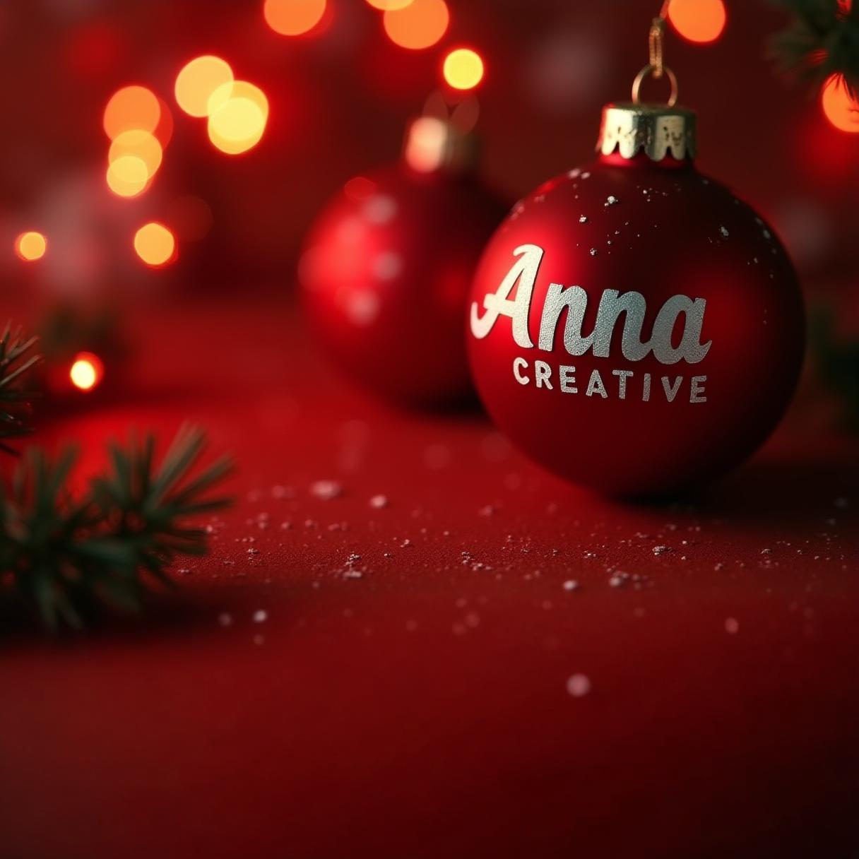 Bolas de Navidad Personalizadas